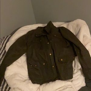 J crew army green jacket